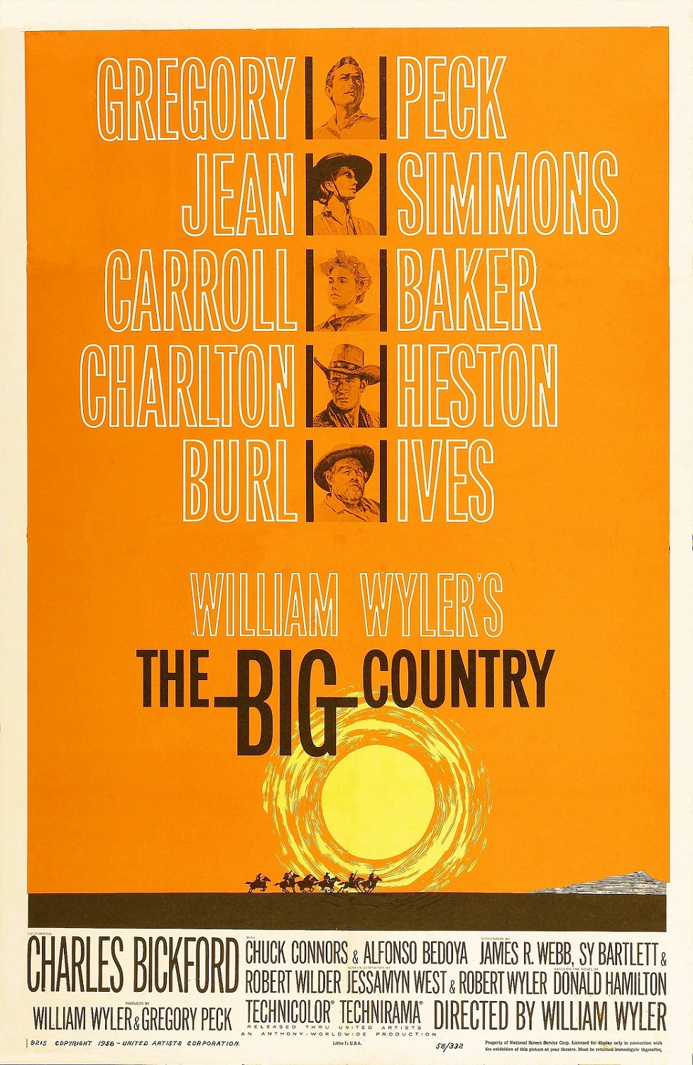 The Big Country (1958) สองสิงห์จ้าวปฐพี