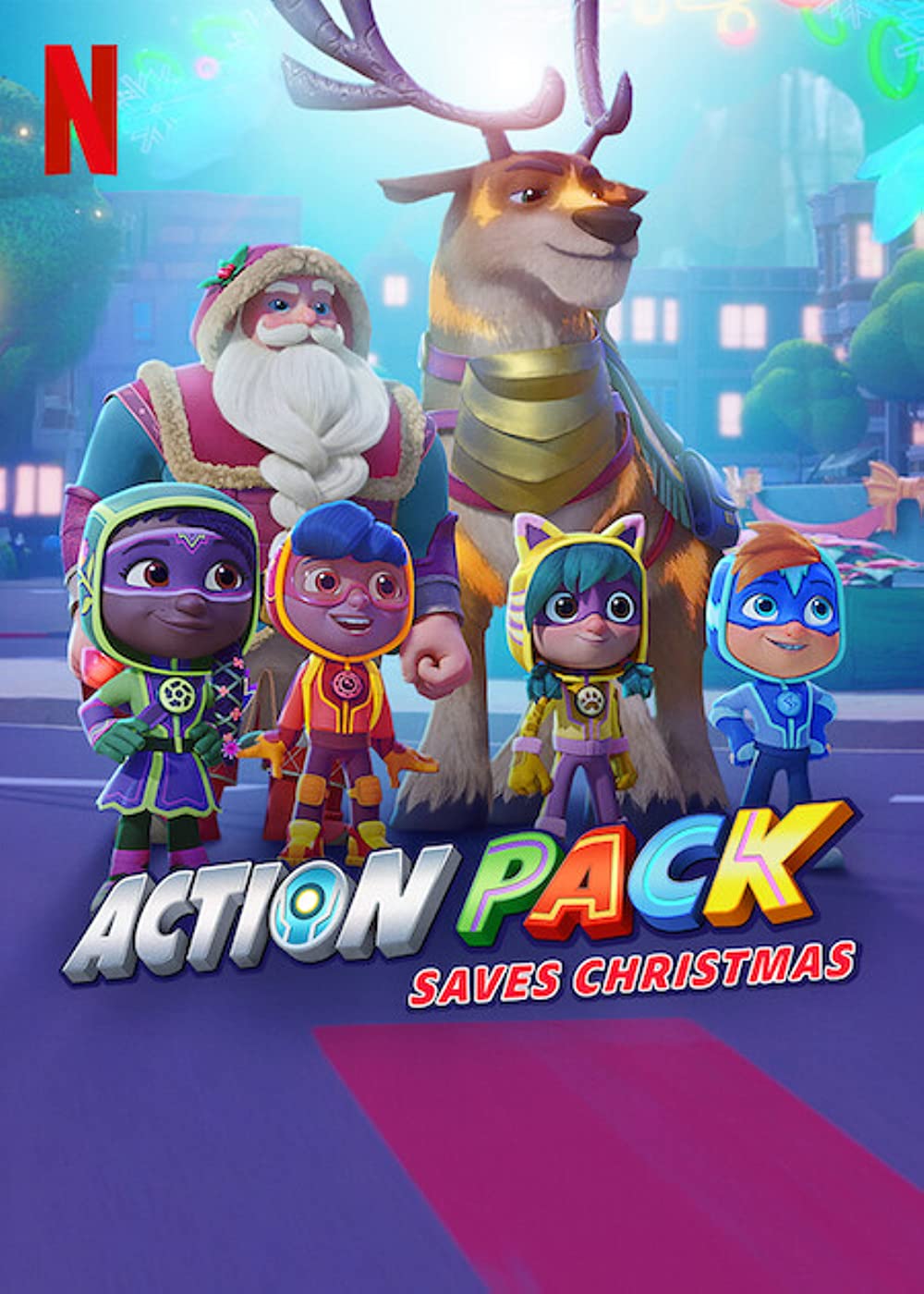 The Action Pack Saves Christmas (2022) แอ็คชั่นแพ็คพิทักษ์คริสต์มาส